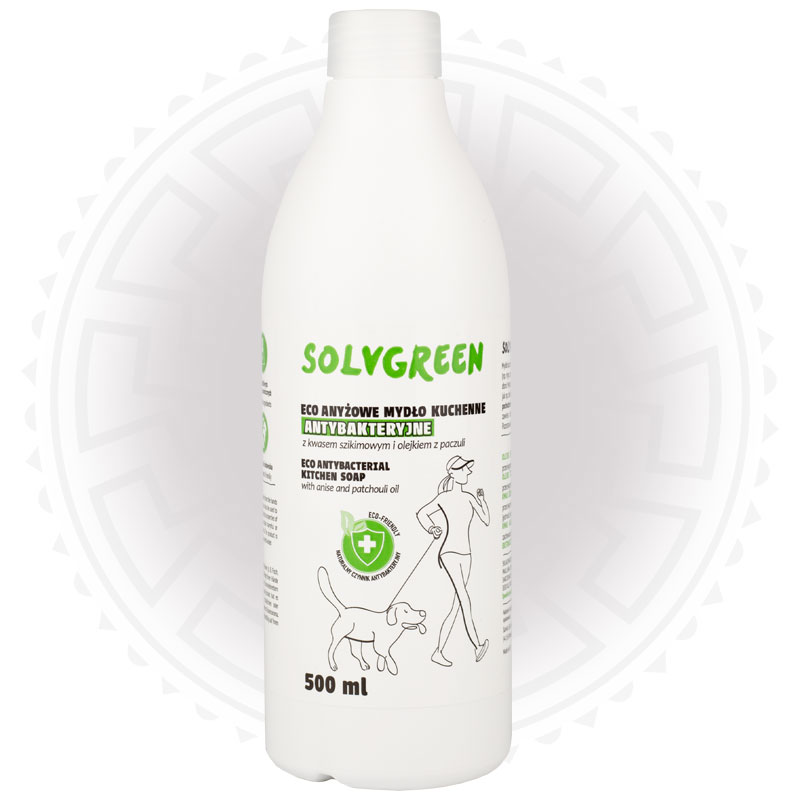 Opakowanie ekologicznego balsamu do mycia naczyń Solvgreen