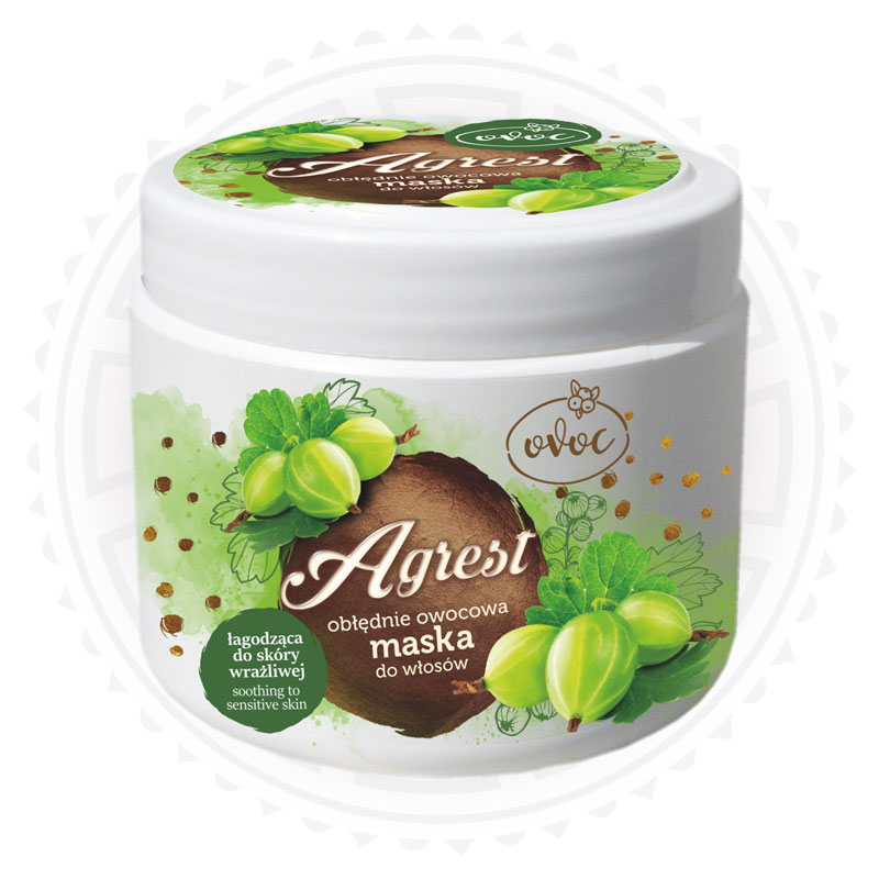 Mask for sensitive scalp - GOOSEBERRY