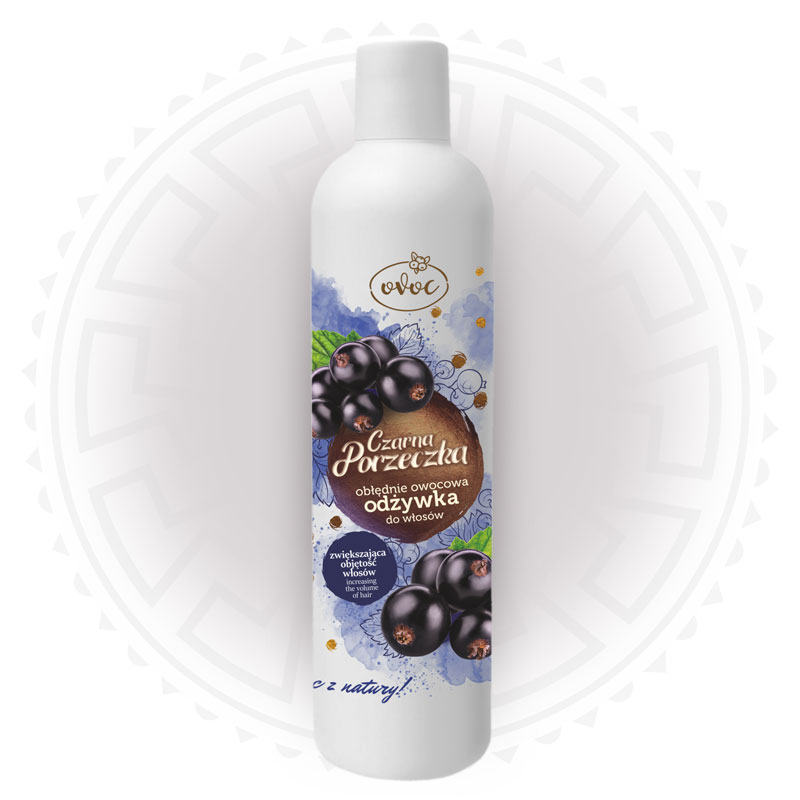 Volumising hair conditioner -  BLACKCURRANT