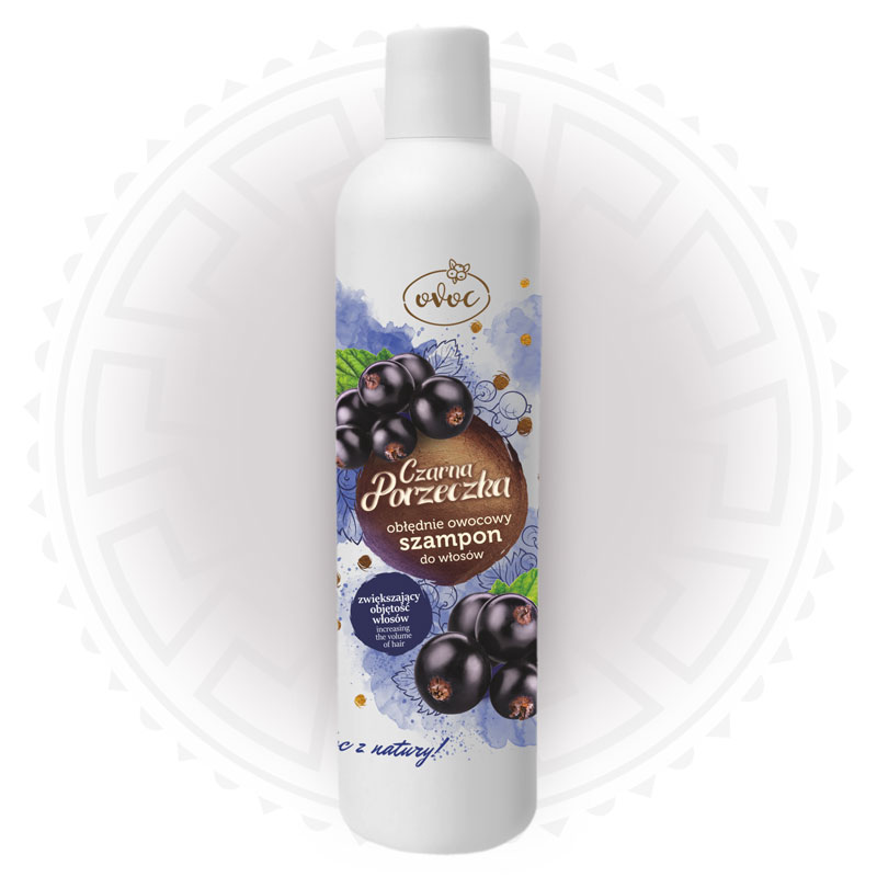 Volumising hair shampoo - BLACKCURRANT